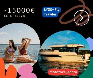 LY30+ FLY TRAWLER. Investujte do charterové jachty